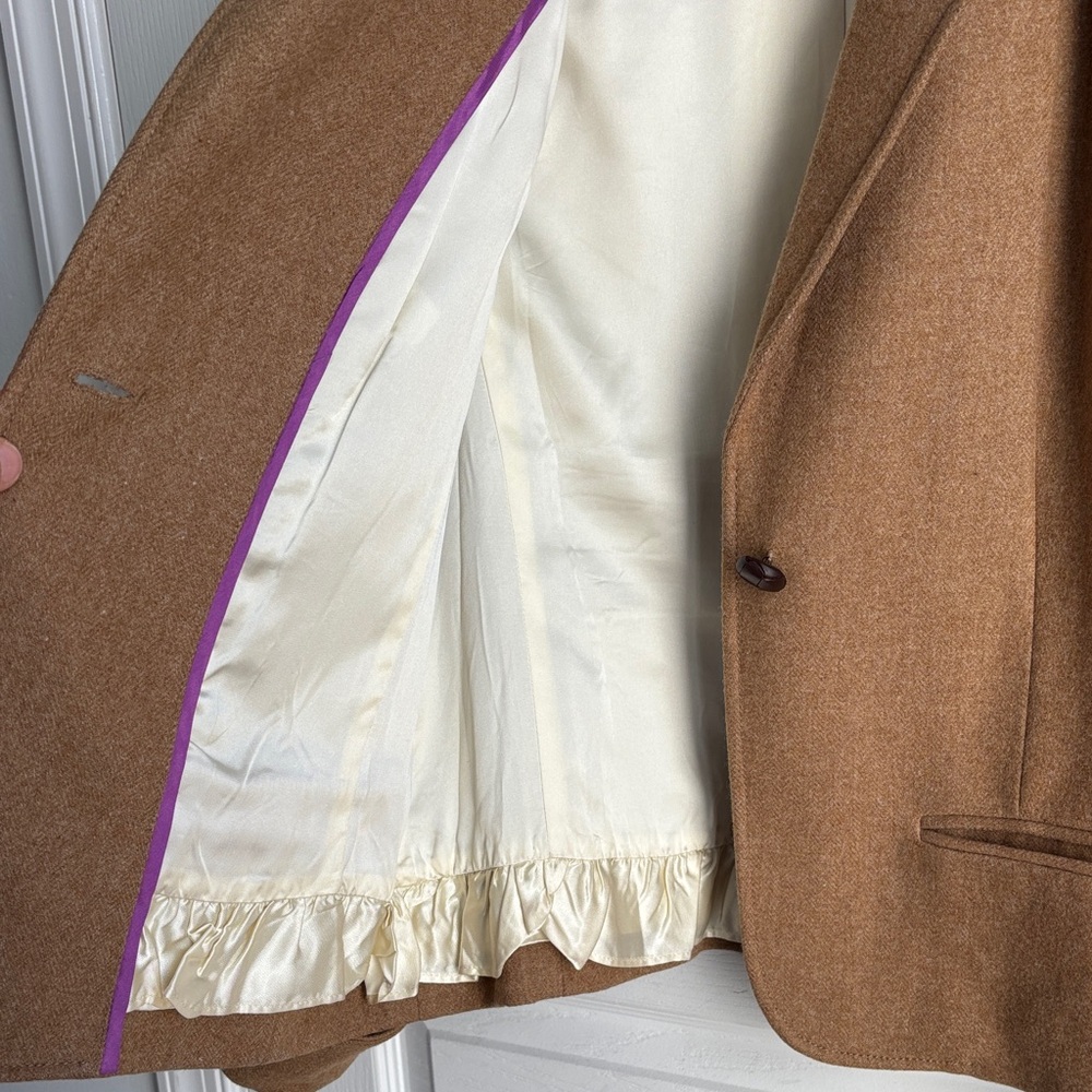 J. Crew Tan Wool Women's Blazer - Picture 4 of 7